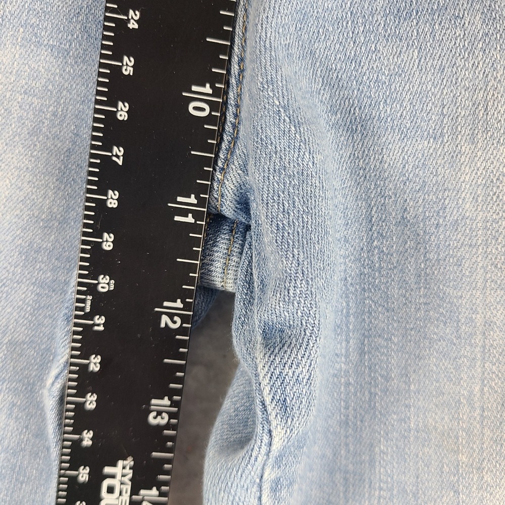 FRAME Jeans Womens 28 Blue Le Sylvie Crop Fray Light Wash Denim‎ - Picture 5 of 14